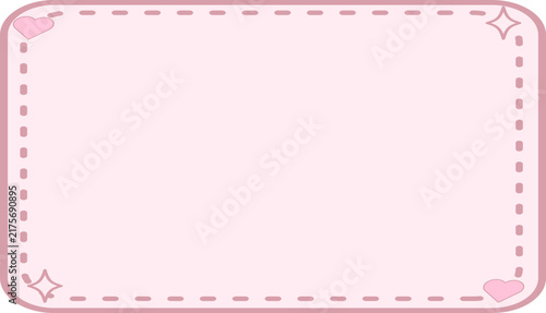 Notepad Frame doodle color