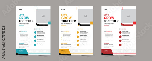 Corporate flyer or Corporate Business Flyer layout