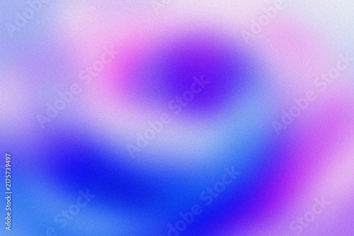 Plakat 紫と青の粒子のグラデーション背景ノイズ
