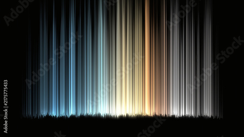 Fondo hecho con barras de luces verticales
