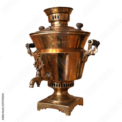 Bild auf Leinwand Antique samovar