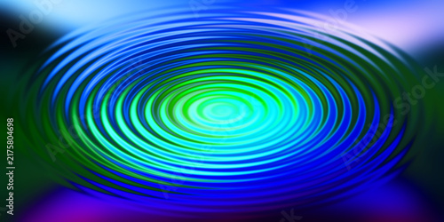Luminous turquoise and green water ripple effect with concentric circular waves for vibrant energetic digital backgrounds.