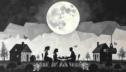 spooky halloween night
