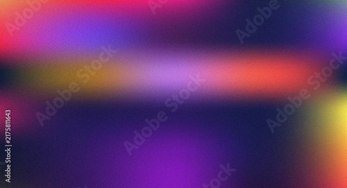 Bild auf Leinwand Colorful grainy gradient background with multi color mesh and noise