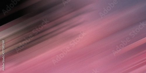 Quadro su tela Motion blur background showcases dynamic diagonal pink and purple light streaks with grainy texture for high speed concepts