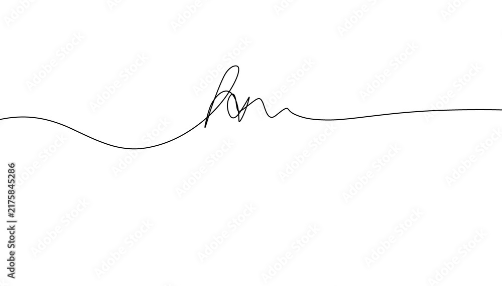 Fototapeta premium Doodle line abstract tangled art inspired by tangled thread illustration drawing that can be used for sticker, book, scrapbook, icon, decorative, etc. cute with black color 