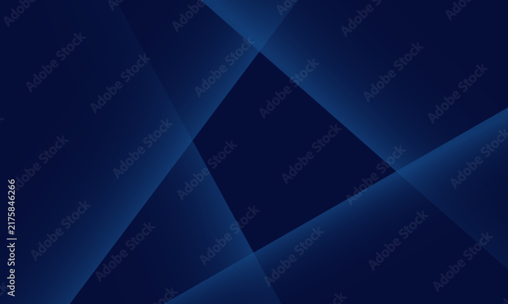 Obraz premium Dark blue abstract shapes background. Simple background for wallpapers, backdrops, flyers, templates and covers.