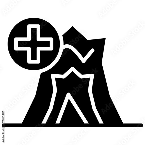 Принти на полотні Cave Rescue Icon