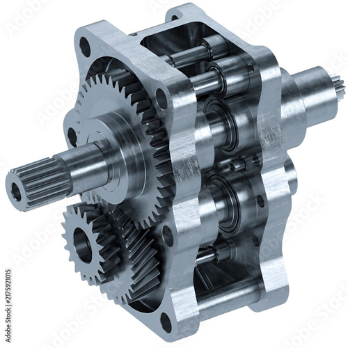 metal mechanical transmission gearbox with steel gear