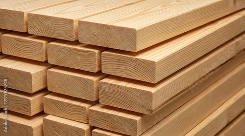 Industrial storage of stacked lumber and construction materials