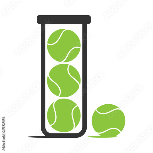 Tennis Sports Icon Design