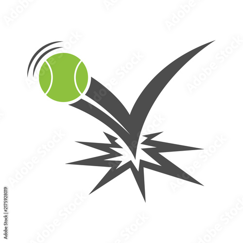 Tennis Sports Icon Design