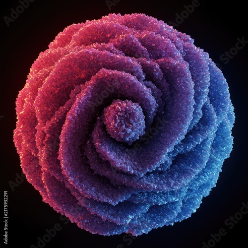 Abstract illustration showing extreme concentration using thousands of tiny, overlapping shapes in chaotic, compressed formation ,form ,density ,pattern