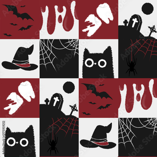 Spooky Halloween themed background