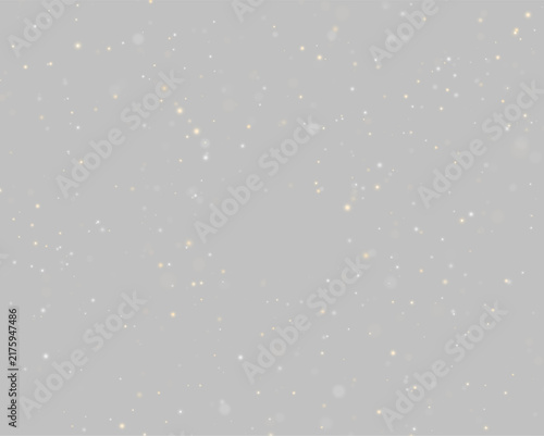 Canvastavla Scattered glowing particles create a delicate starry field against a deep black background