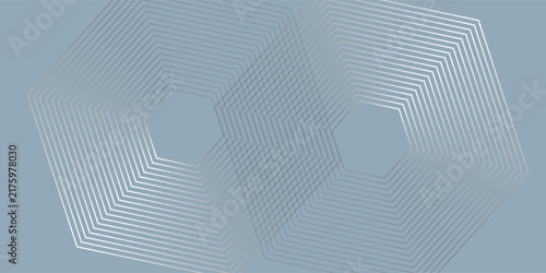 Vector watercolor hexagon line background art