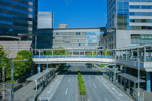 Naklejka 高層ビル オフィス街