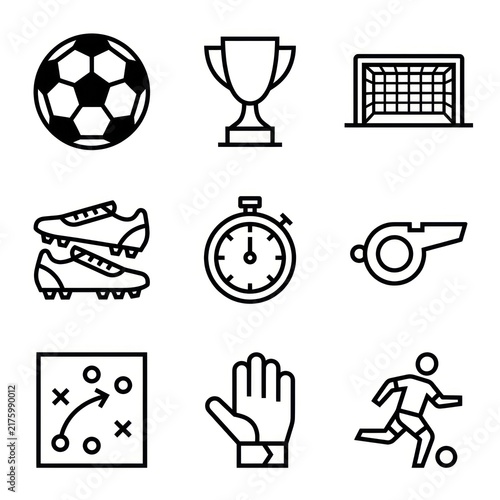 Abstract-football-icon--circular-ball-constructed-from-interconnected-black-and-white-geometric-shapes--clean-lines--high-contrast--contemporary-minimalist-vector-artwork