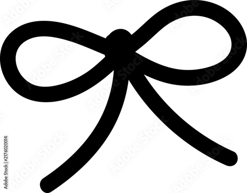  Cute doodle bow
