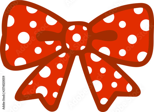  Cute doodle bow