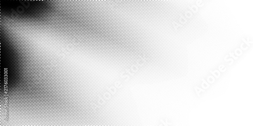 Abstract white halftone pattern background. Gradient dot pattern with retro comic feel. Luxury abstract vector design for marketing, website header and copy space.