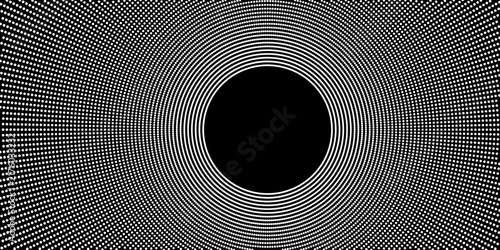 Abstract black halftone pattern background. Dotted tone transition and clean contrast. Creative vector design for social media, template and branding.
