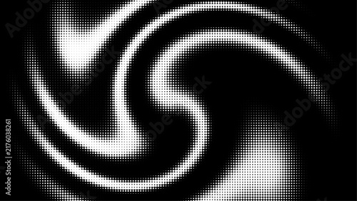 Soft black halftone pattern background. Abstract look, gradient dot pattern with retro comic feel. Modern vector design for poster, advertising and packaging.