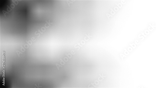 Abstract white halftone pattern background. Pop art dots fading across the surface. Luxury vector design for social media, packaging and business card.