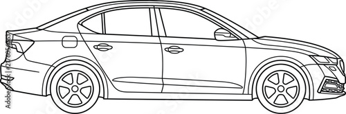 car silhouette vector