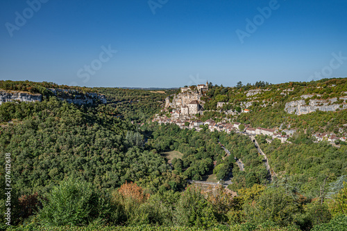 Konstfotografi Cité  médiévale de Rocamadour, Lot, Occitanie, France, Europe