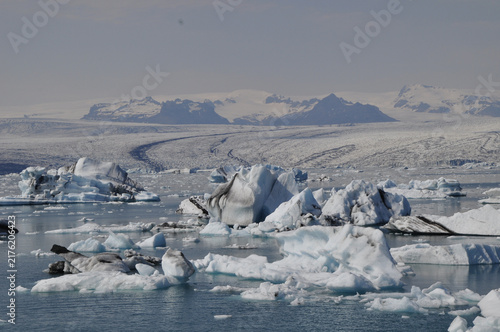 Iceberg in Jokusarlon in Iceland