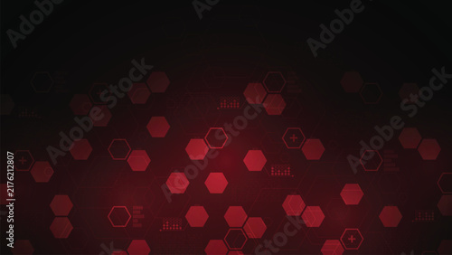 The dark red background symbolizes the complexity and danger involved in computing systems.