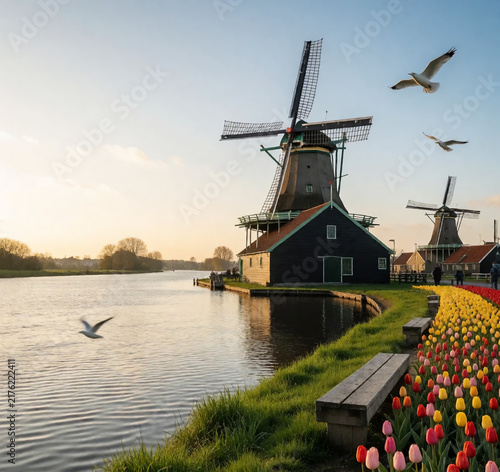 Windmühlen in Holland 4