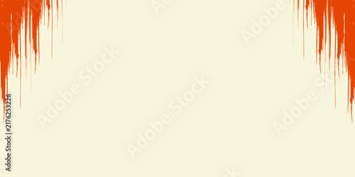 Abstract orange halftone background with sharp diagonal brush strokes and grunge texture.