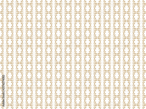 Simple geometric Seamless pattern. Minimalist or ethnic lattice background for interior textiles, stationery, craft projects seeking a neutral, organic feel. Gold vertical fabric design