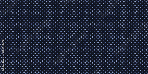 Abstract Dark Blue Polka Dot Pattern