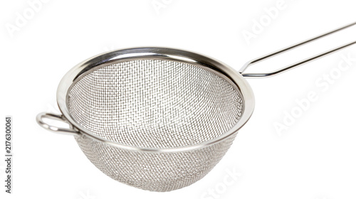 Fotografía Stainless steel fine mesh kitchen strainer with long handle