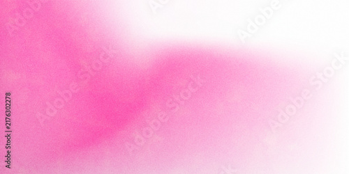 Abstract gradient hot pink and white background stock with grain noise texture