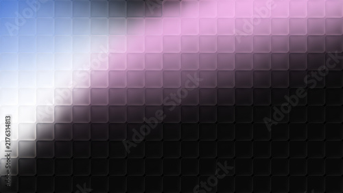 Obraz na płótnie Abstract cubic glass pattern gradient background with modern futuristic design