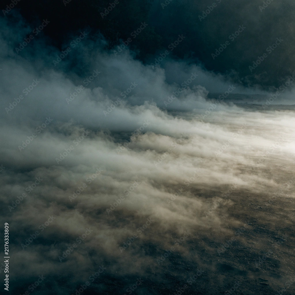 Fototapeta premium storm clouds over the sea