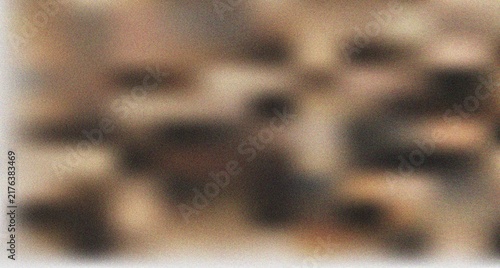 Konstfotografi Earthy brown and beige abstract texture with blurred warm shapes creating a natu