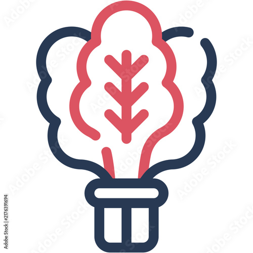 Spinach Icon - Vector Graphic Design