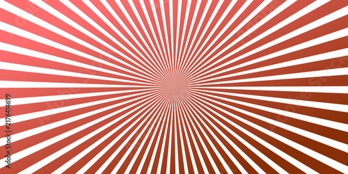 Retro pink and maroon starburst background, dramatic light beams expanding across the frame, abstract vibrant vector graphic for wallpaper, cover and backdrop.