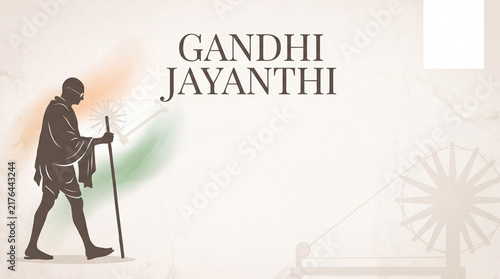 Obraz na płótnie Gandhi Jayanthi