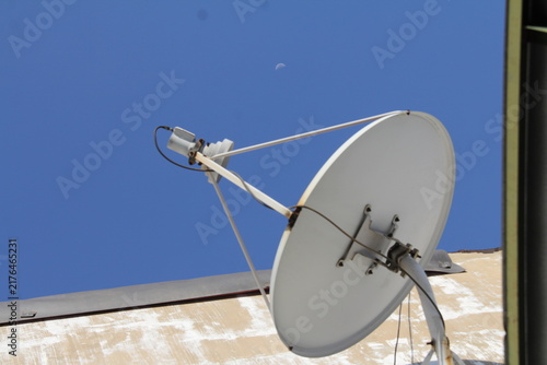 Cuadro en lienzo satellite dish antenna