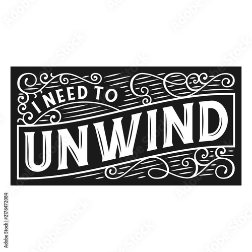 Фотография Need to unwind mummy Halloween quote badge