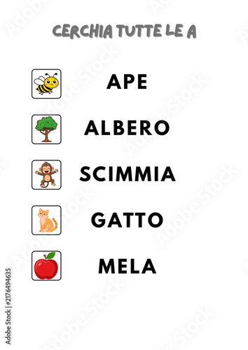 10 Divertiamoci con le vocali! Una scheda colorata e divertente per imparare le vocali alla scuola primaria.