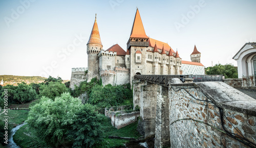 Konstfotografi corvin castle in Hunedoara  Romania