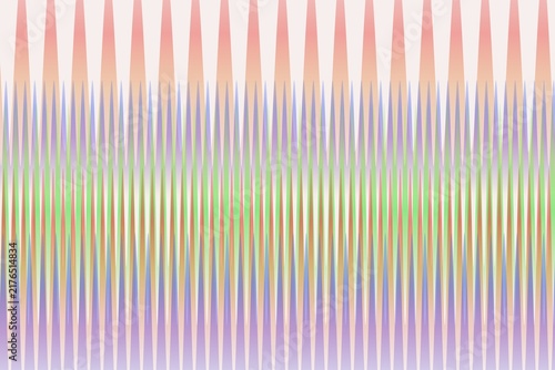 Abstract background featuring a repeating pattern of soft pastel vertical spikes with smooth color gradients