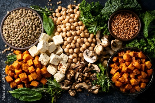 Plant protein autumn ingredient pattern
